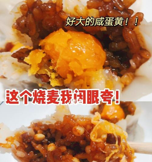 咸蛋黄烧麦制作大全（尝鲜创意好滋味）