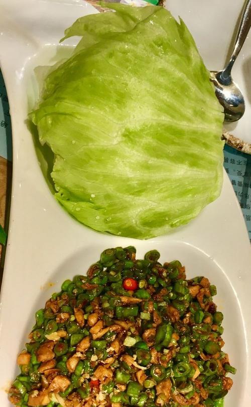 生菜包薯粉豆干的做法（美味又健康的素食小吃）  第2张